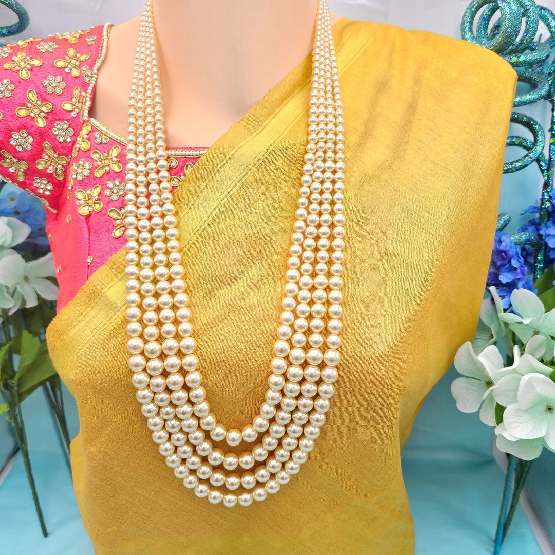 30" Swarovski Pearls Chain
