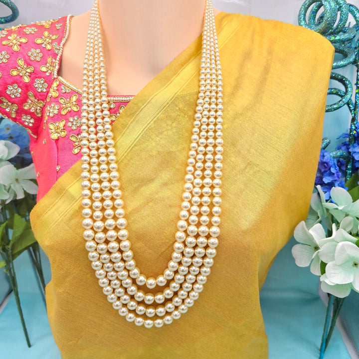 30" Swarovski Pearls Chain