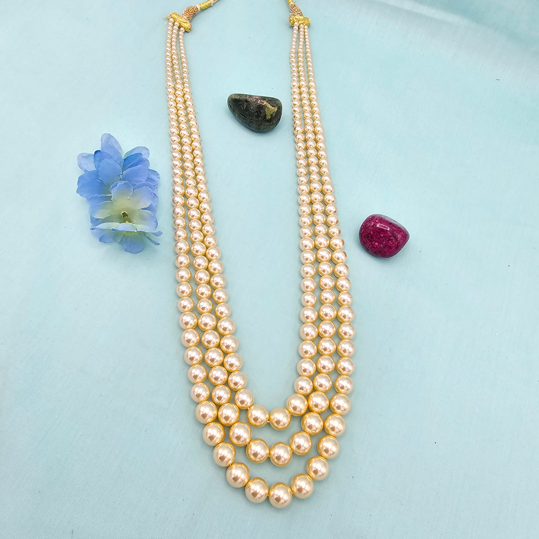 24" Swarovski Pearls Chain