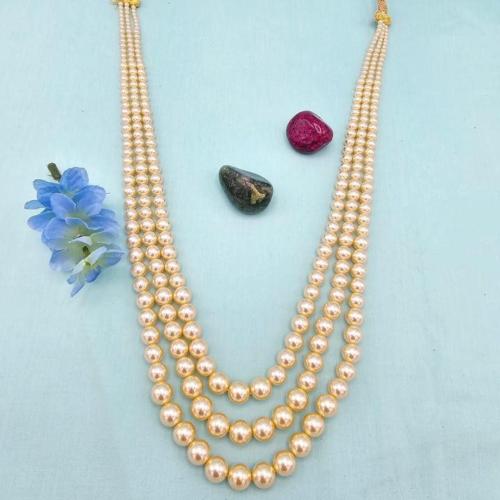 24" Swarovski Pearls Chain