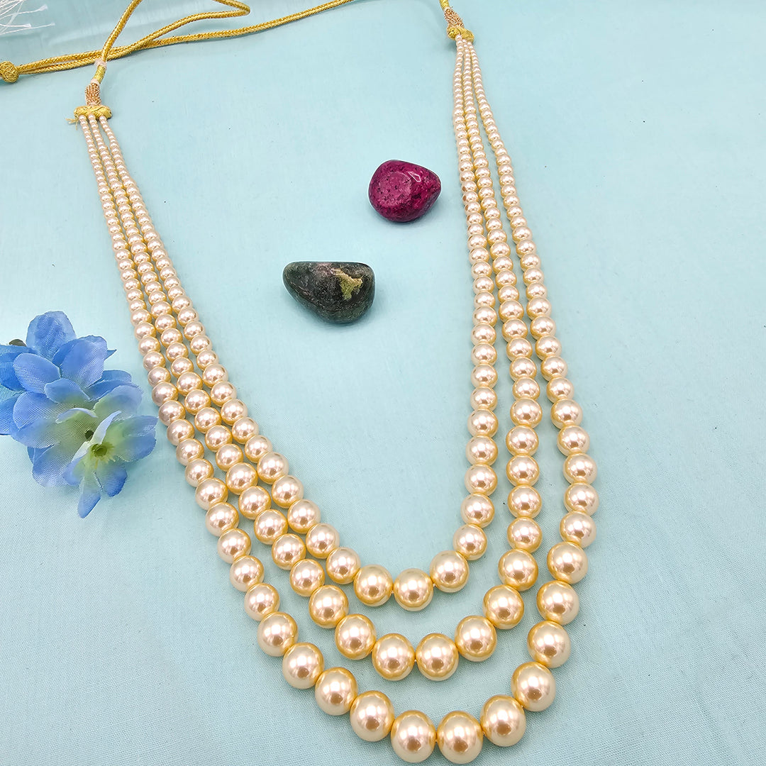 24" Swarovski Pearls Chain