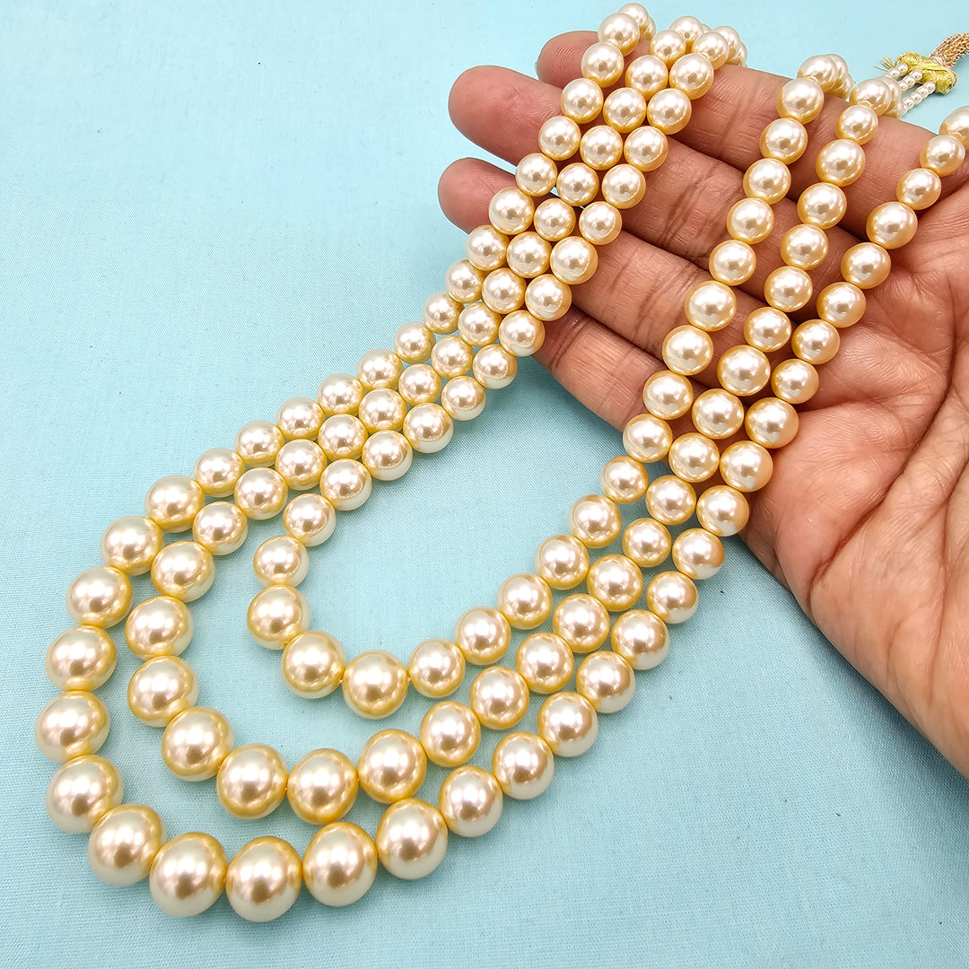 24" Swarovski Pearls Chain