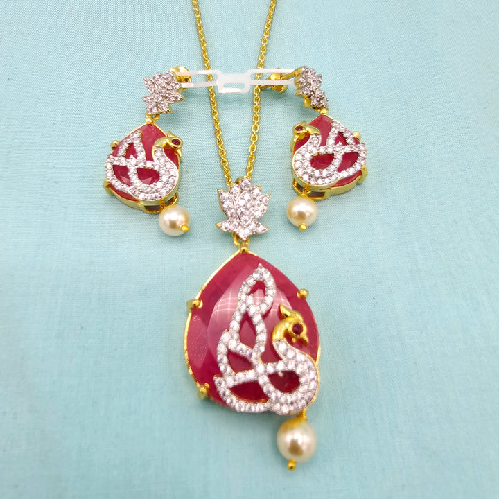 Silver Chains/ Pendant Set