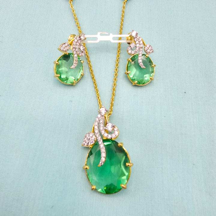 Silver Chains/ Pendant Set