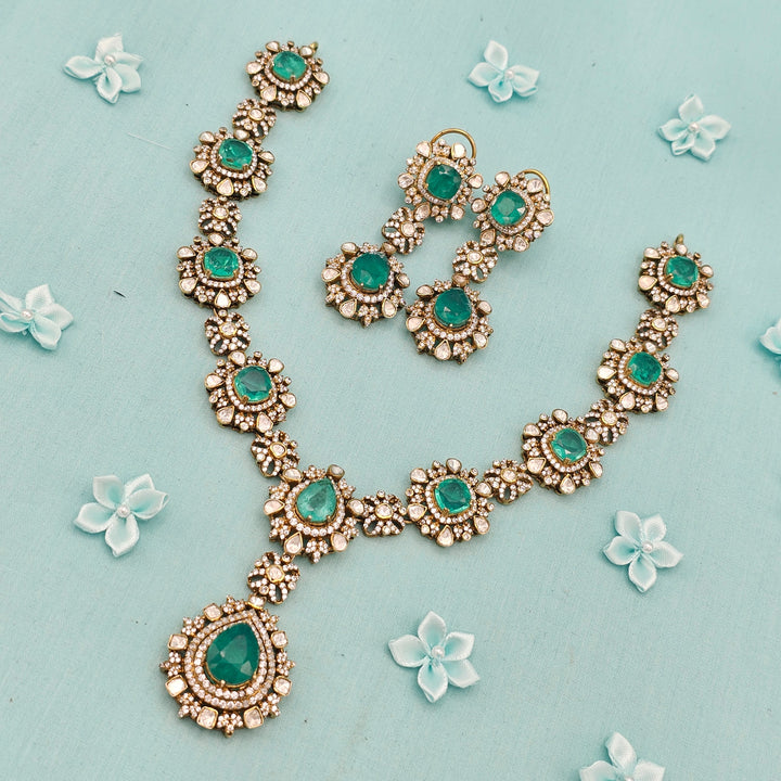 Victorian moissanite Choker