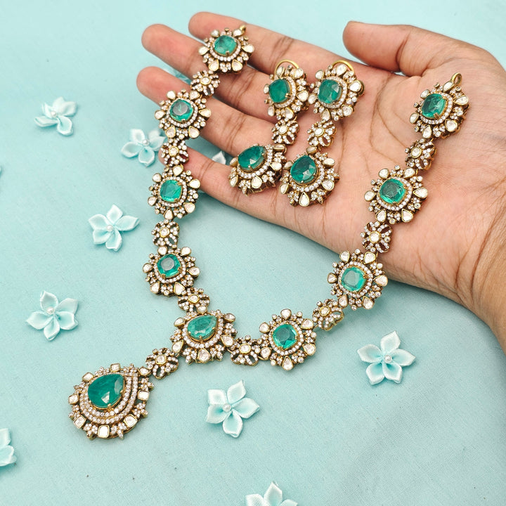 Victorian moissanite Choker