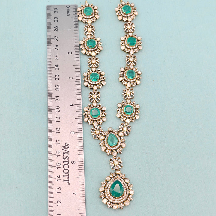 Victorian moissanite Choker