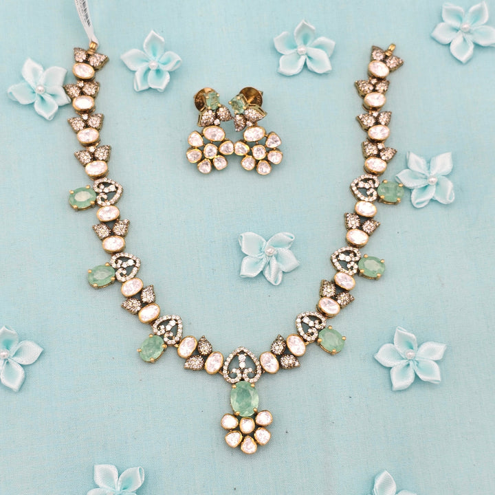 Ruby Moissanite Necklace