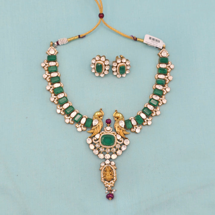 Temple Emerald Necklace set
