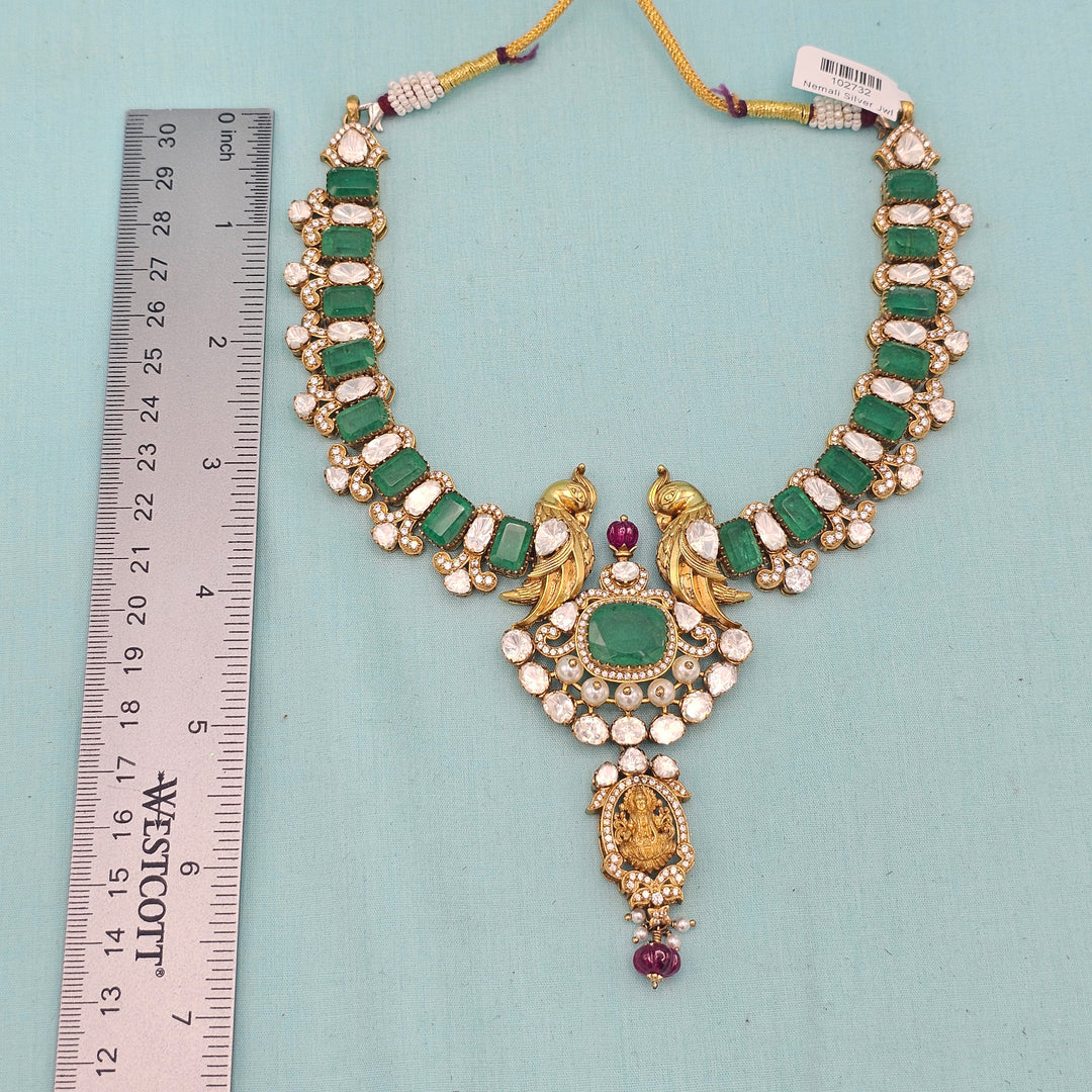 Temple Emerald Necklace set