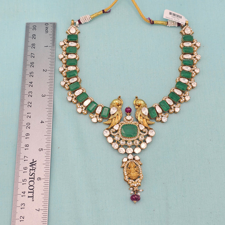 Temple Emerald Necklace set