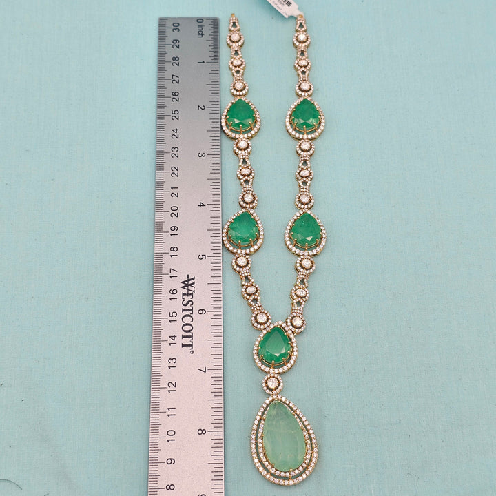 Silver Victorian necklace