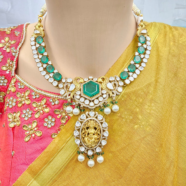 Indian polki Temple jewelry