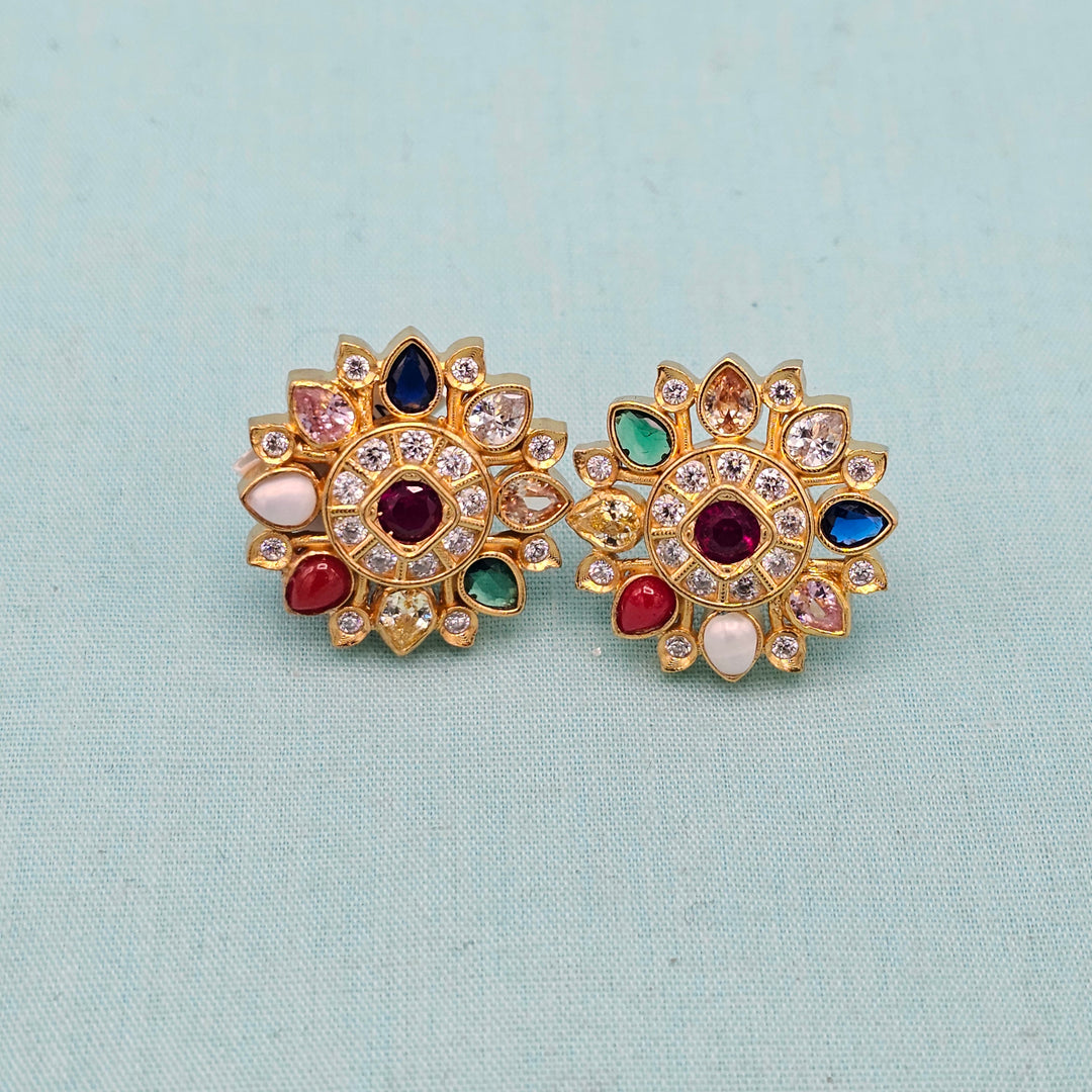 Big Navratna Studs