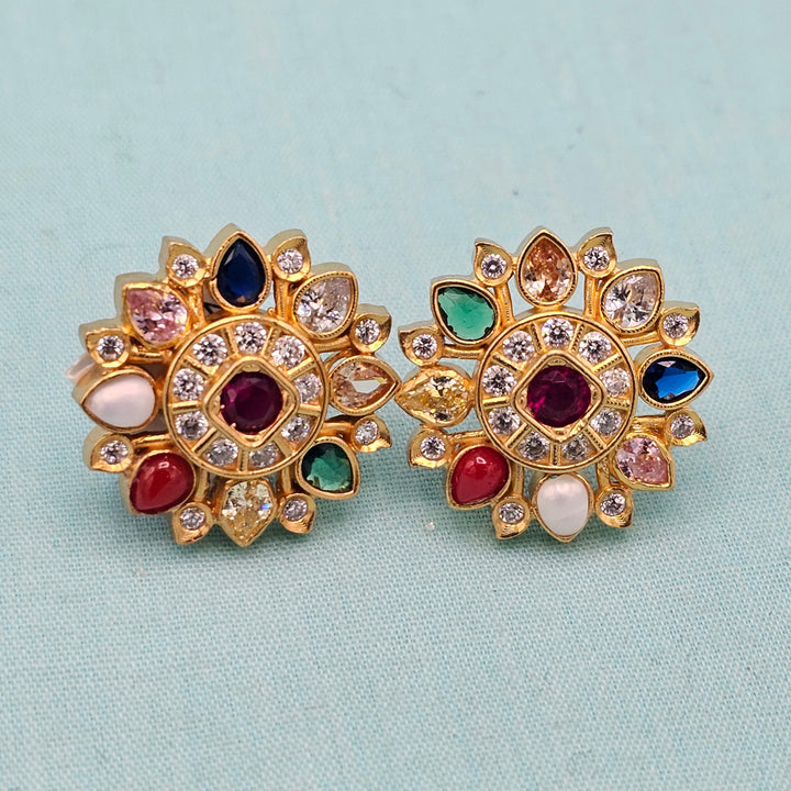 Big Navratna Studs