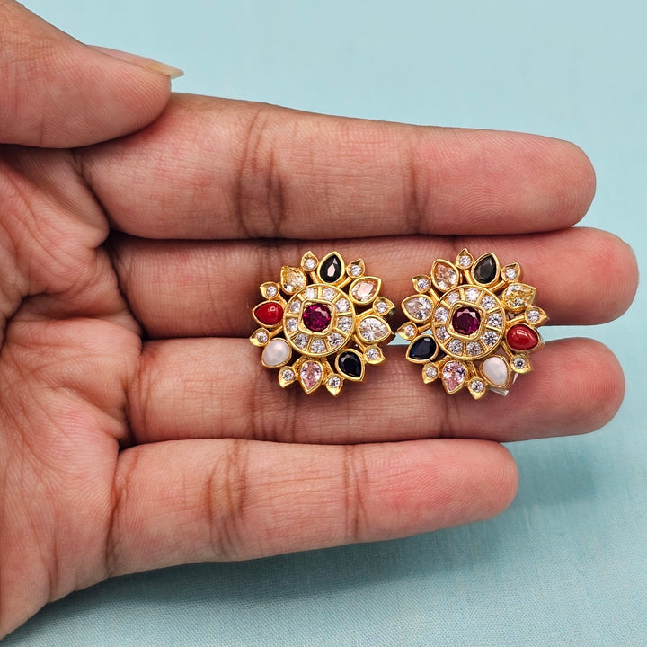 Big Navratna Studs