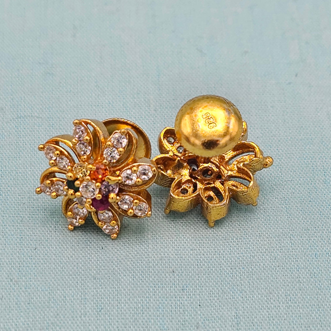 Small Navratna Studs