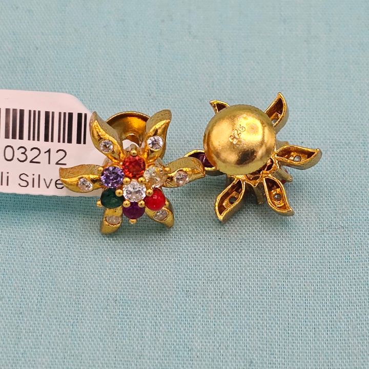 Small Navratna Studs