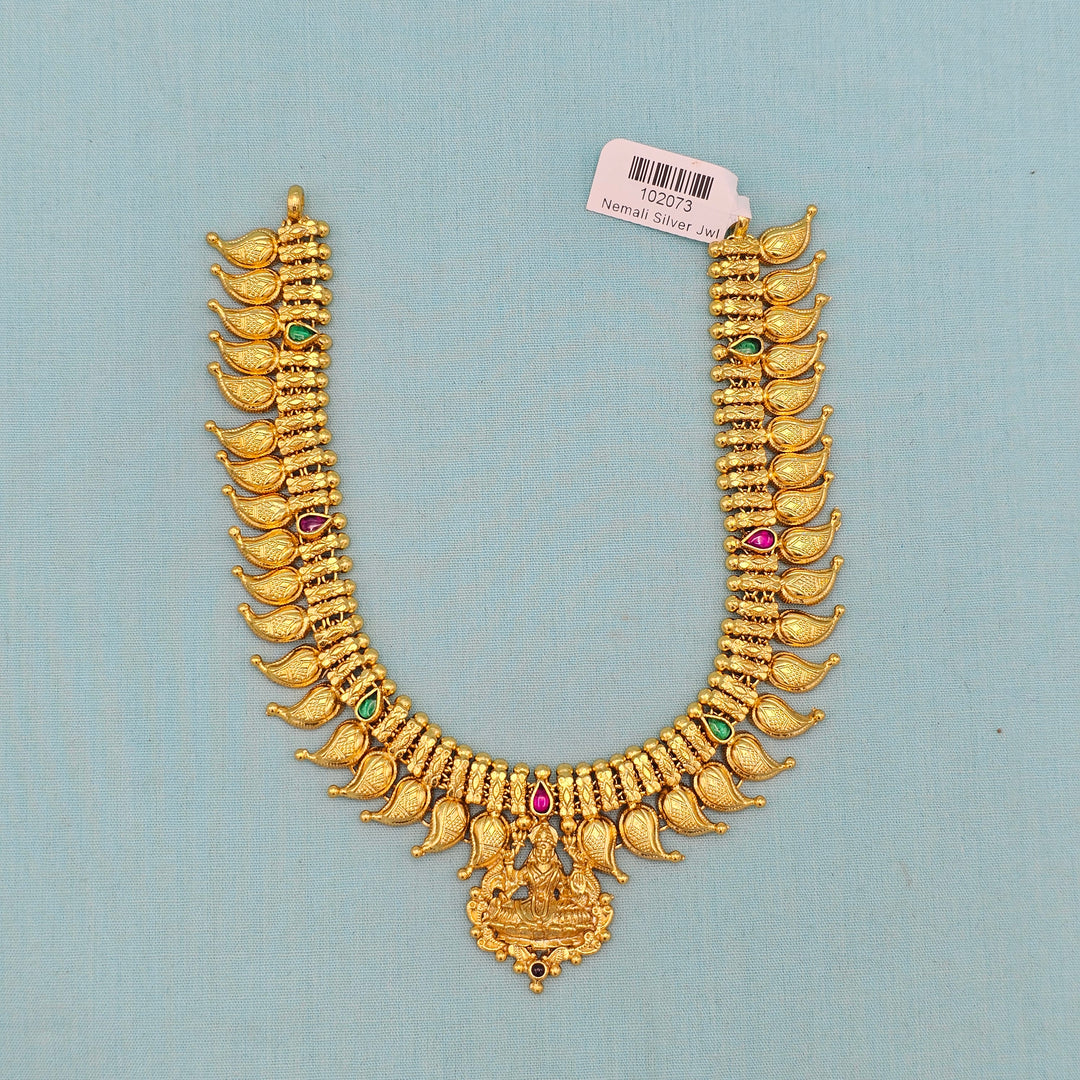 Short Mango temple necklace