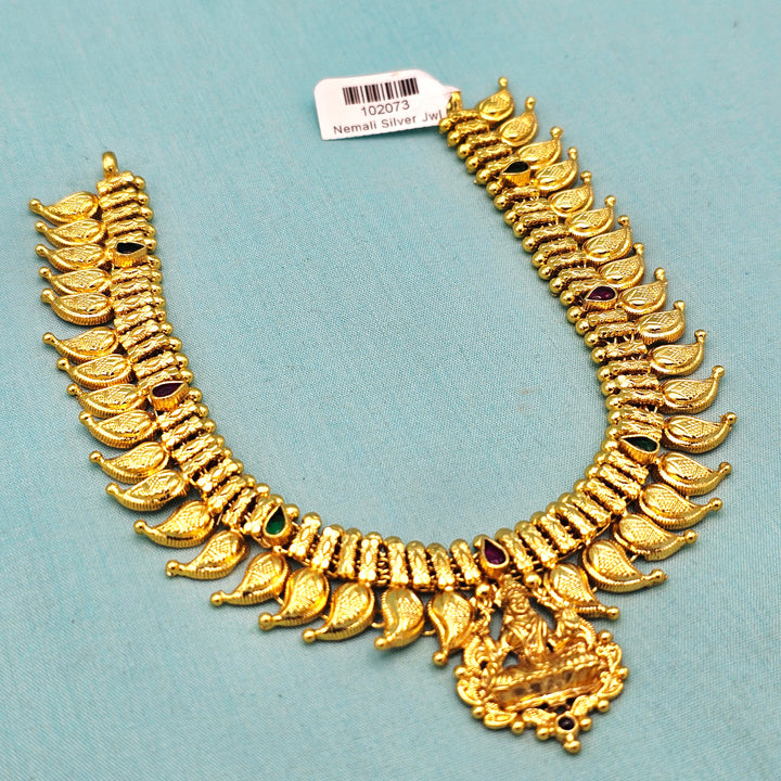 Short Mango temple necklace