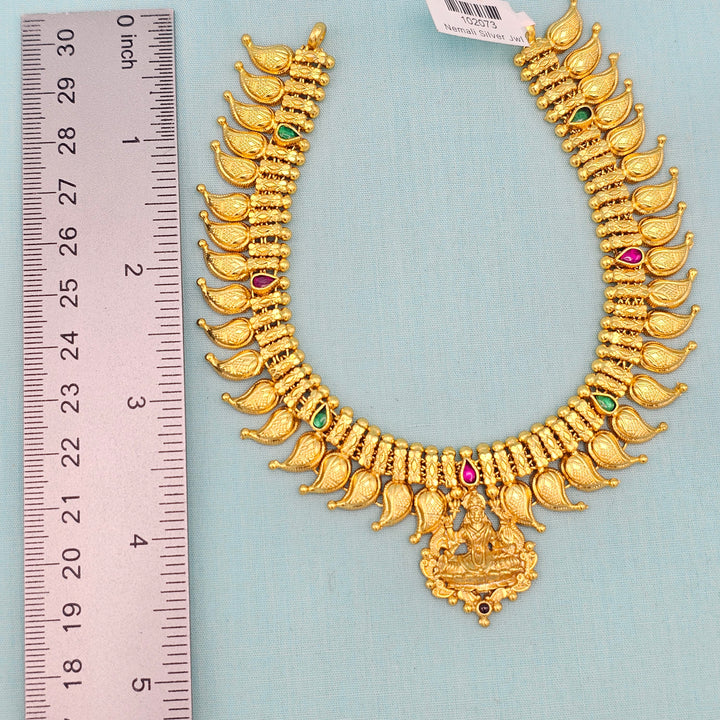 Short Mango temple necklace