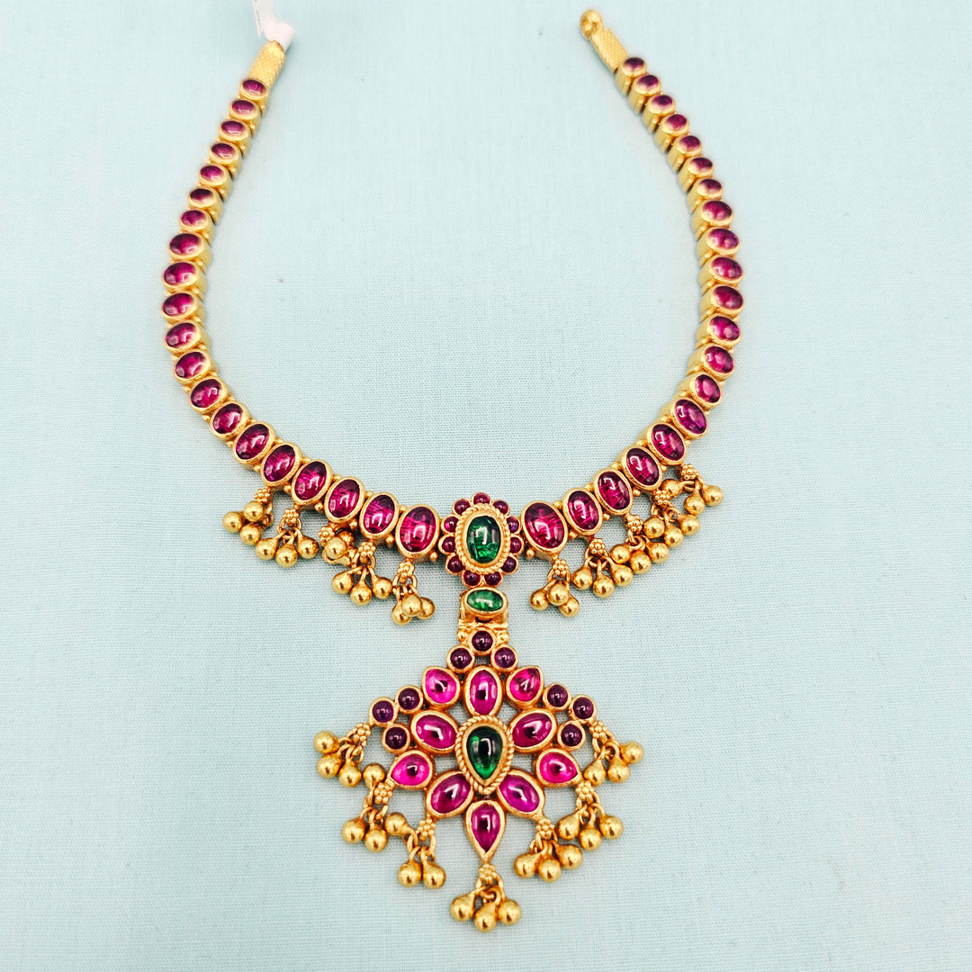 Pink Short Necklace