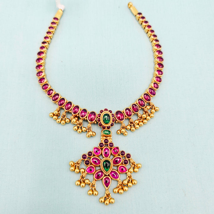 Pink Short Necklace