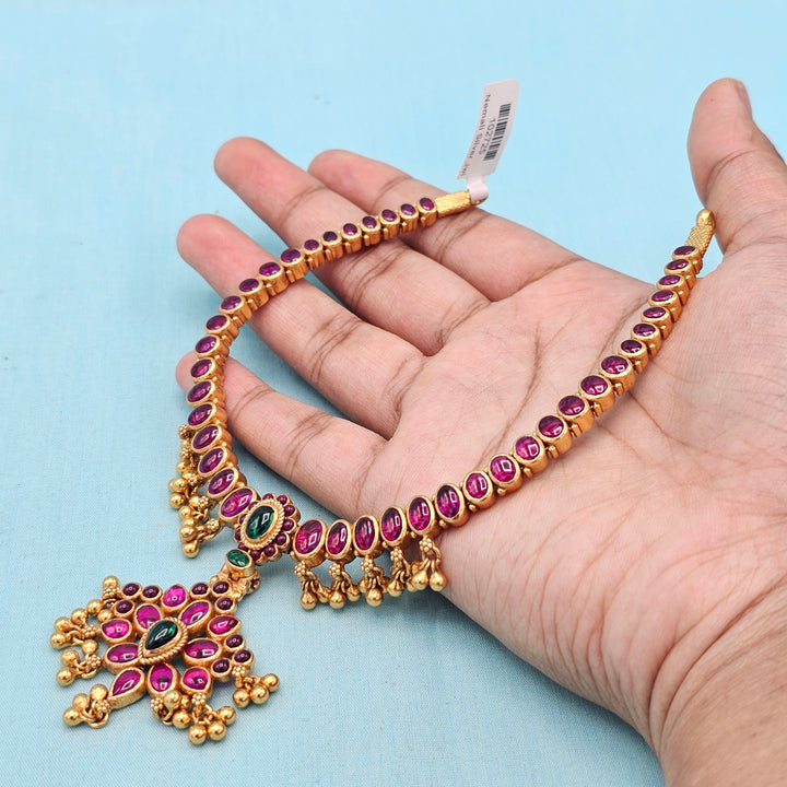 Pink Short Necklace
