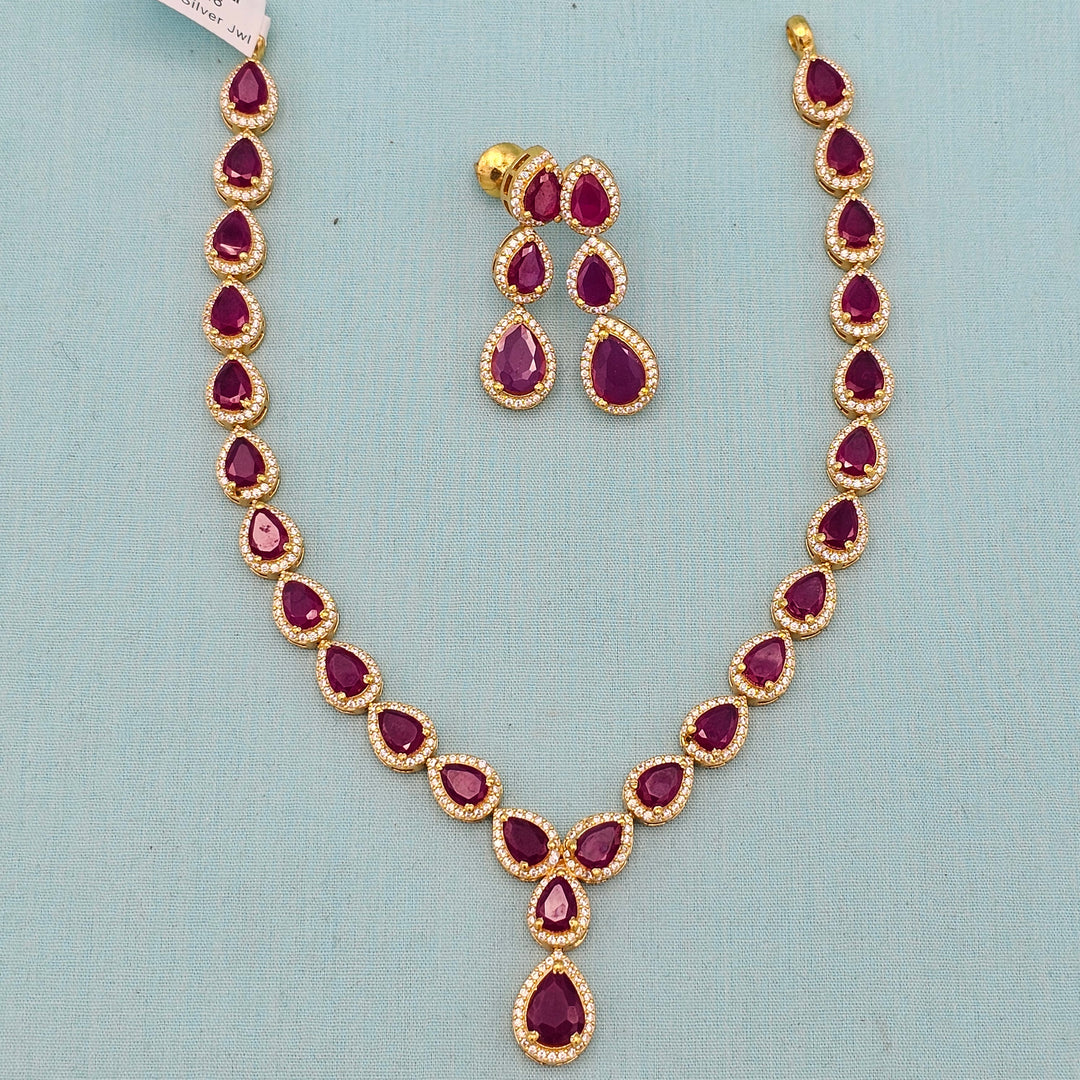 Pink Short Necklace