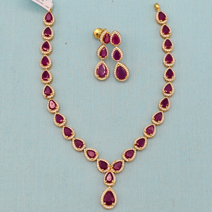 Pink Short Necklace