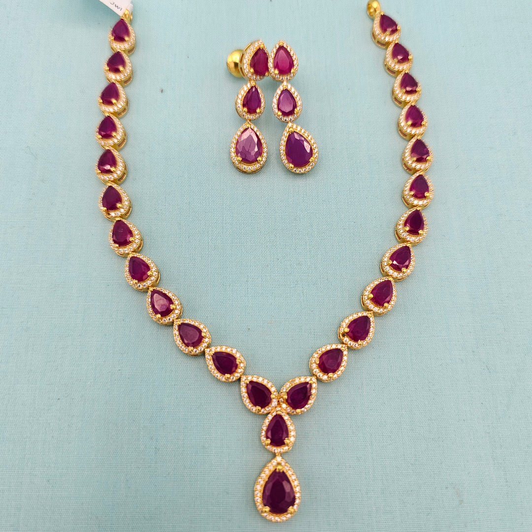 Pink Short Necklace