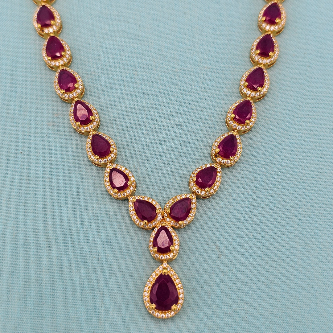 Pink Short Necklace