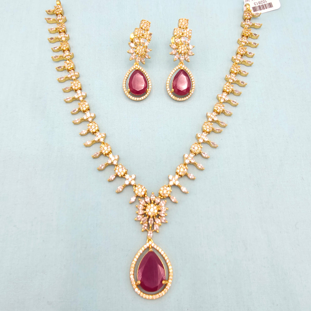 Pink Short Necklace