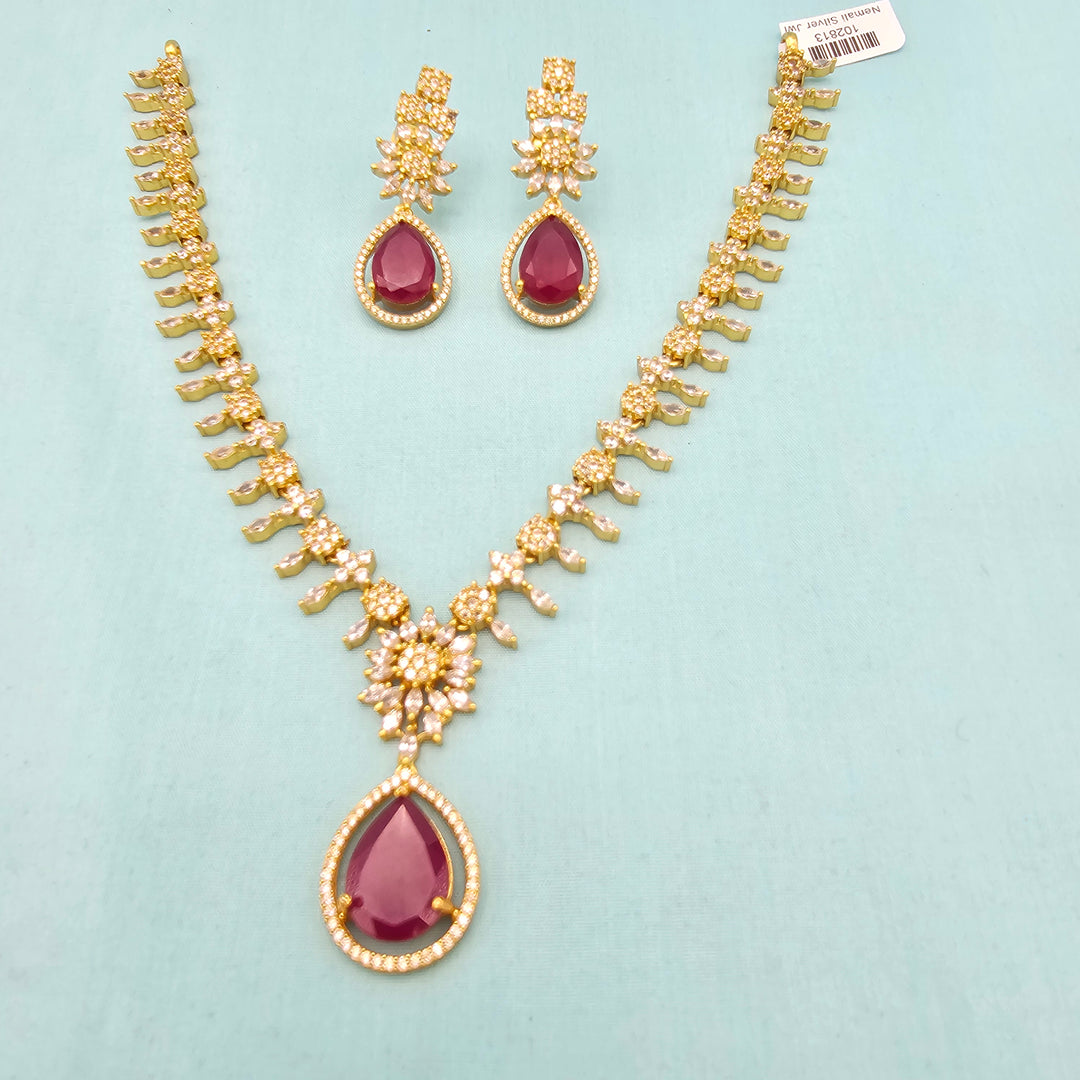 Pink Short Necklace