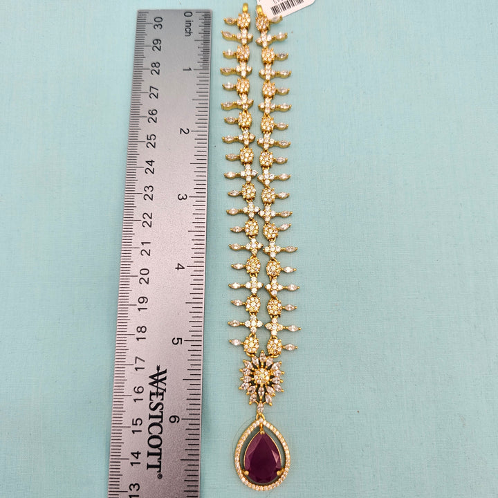 Pink Short Necklace