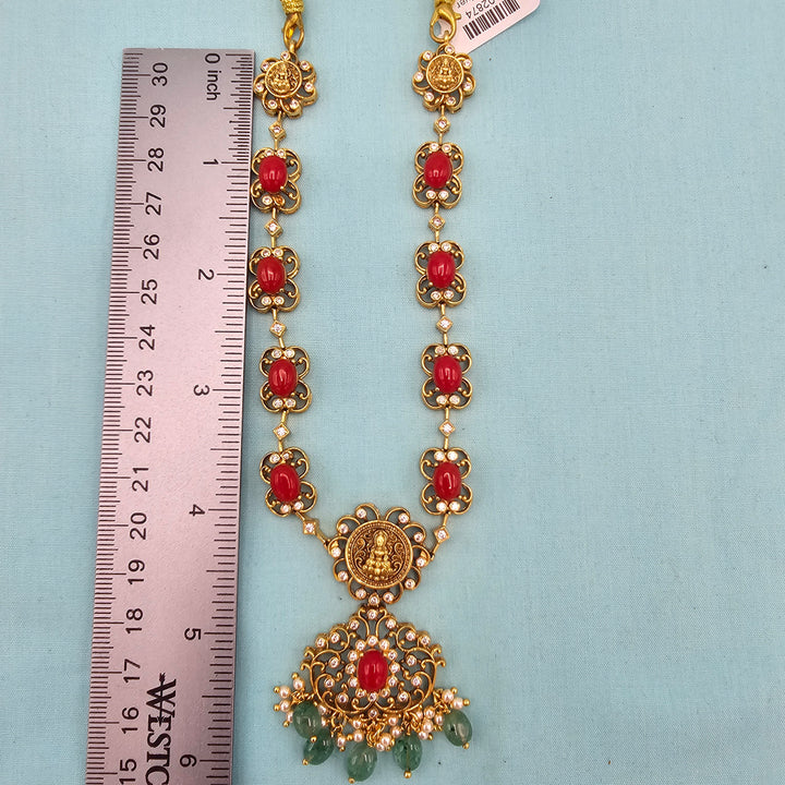 Short Coral Necklace set