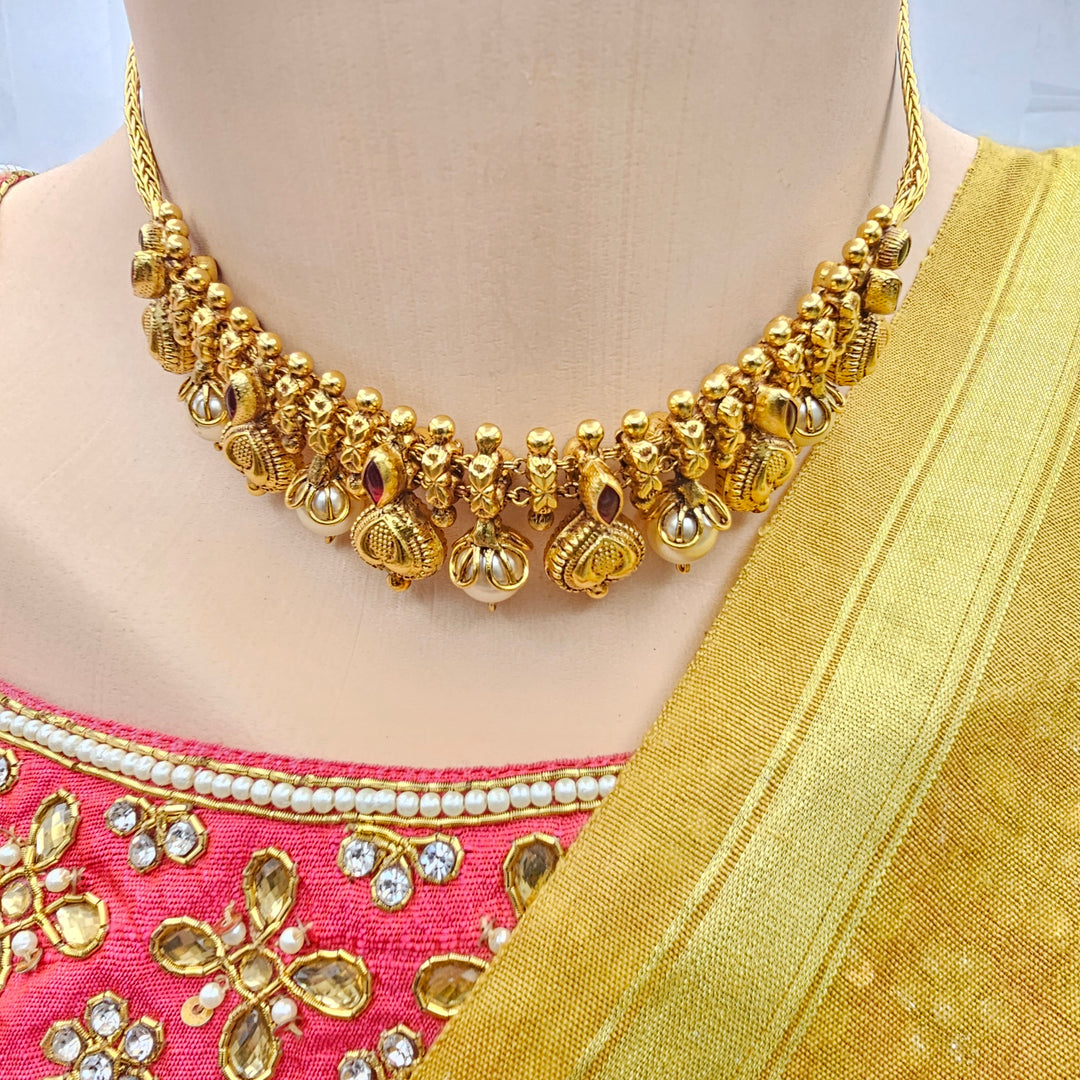 Nakshi 2-Side necklace