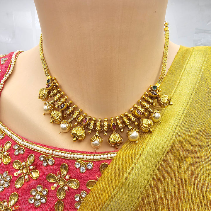 Nakshi 2-Side necklace