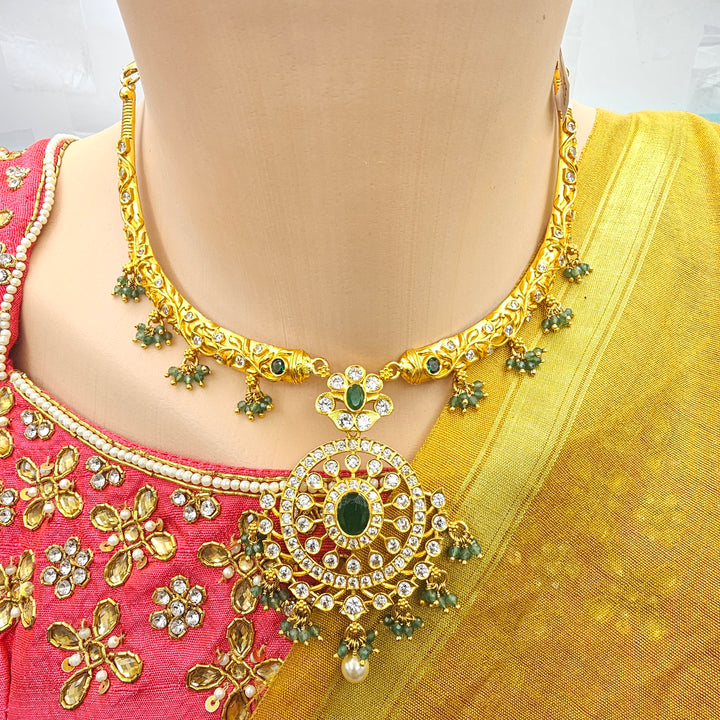 Green kantey Necklace