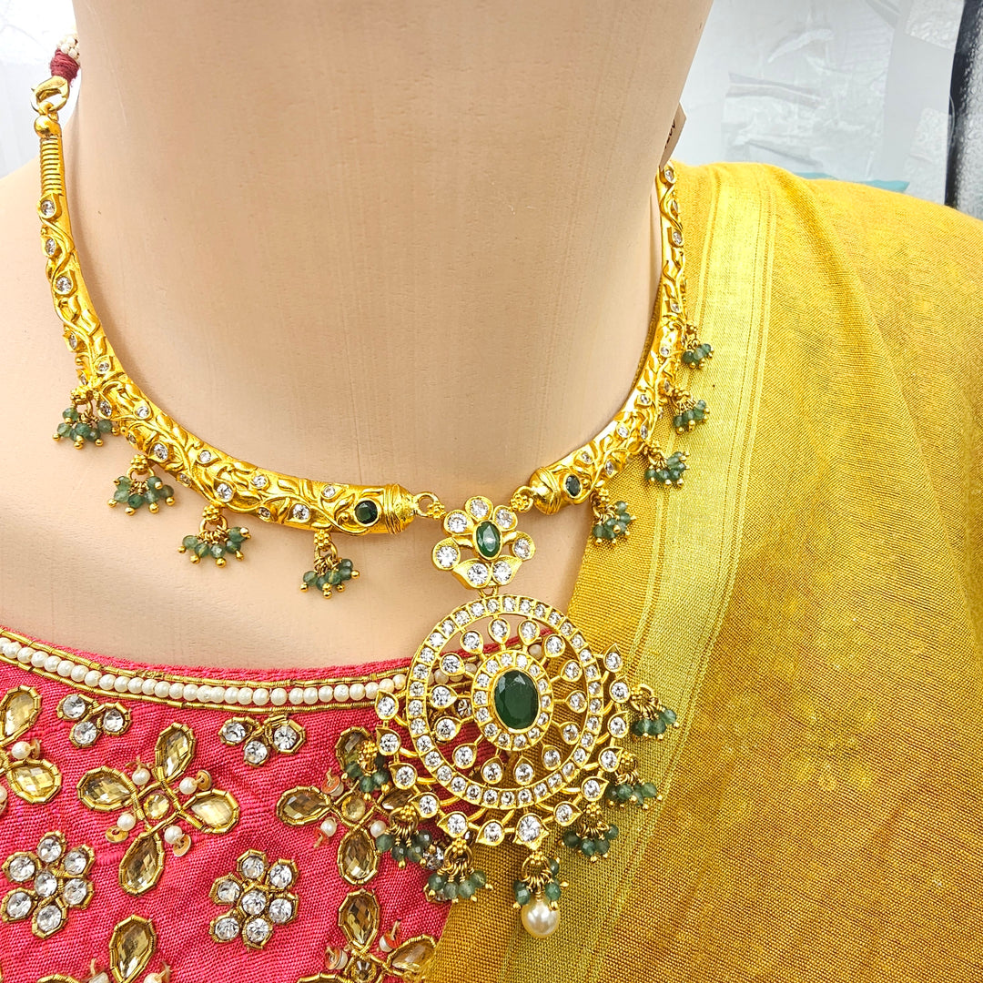 Green kantey Necklace