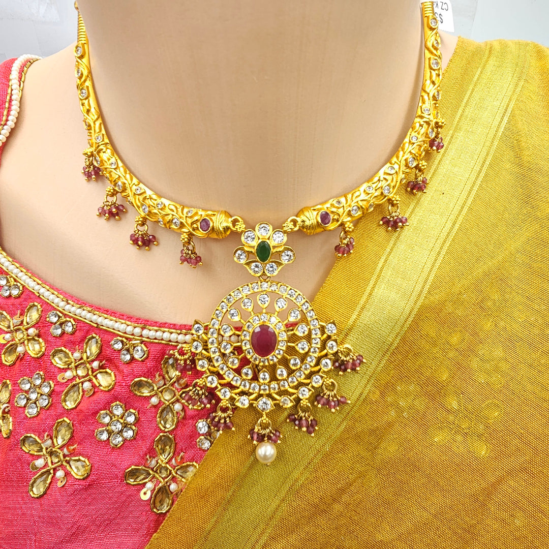 Pink kantey Necklace