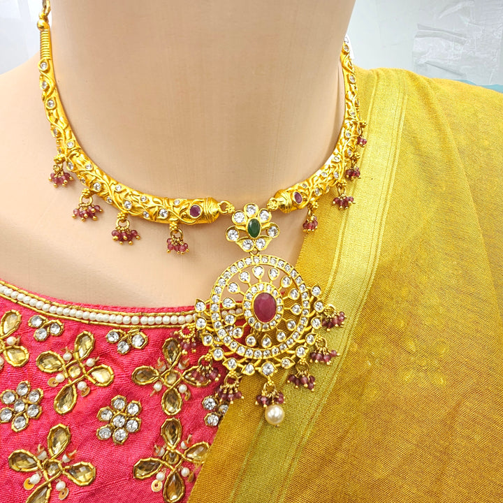 Pink kantey Necklace