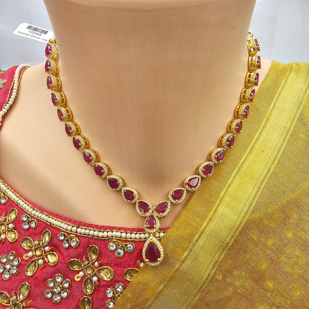 Pink Short Necklace