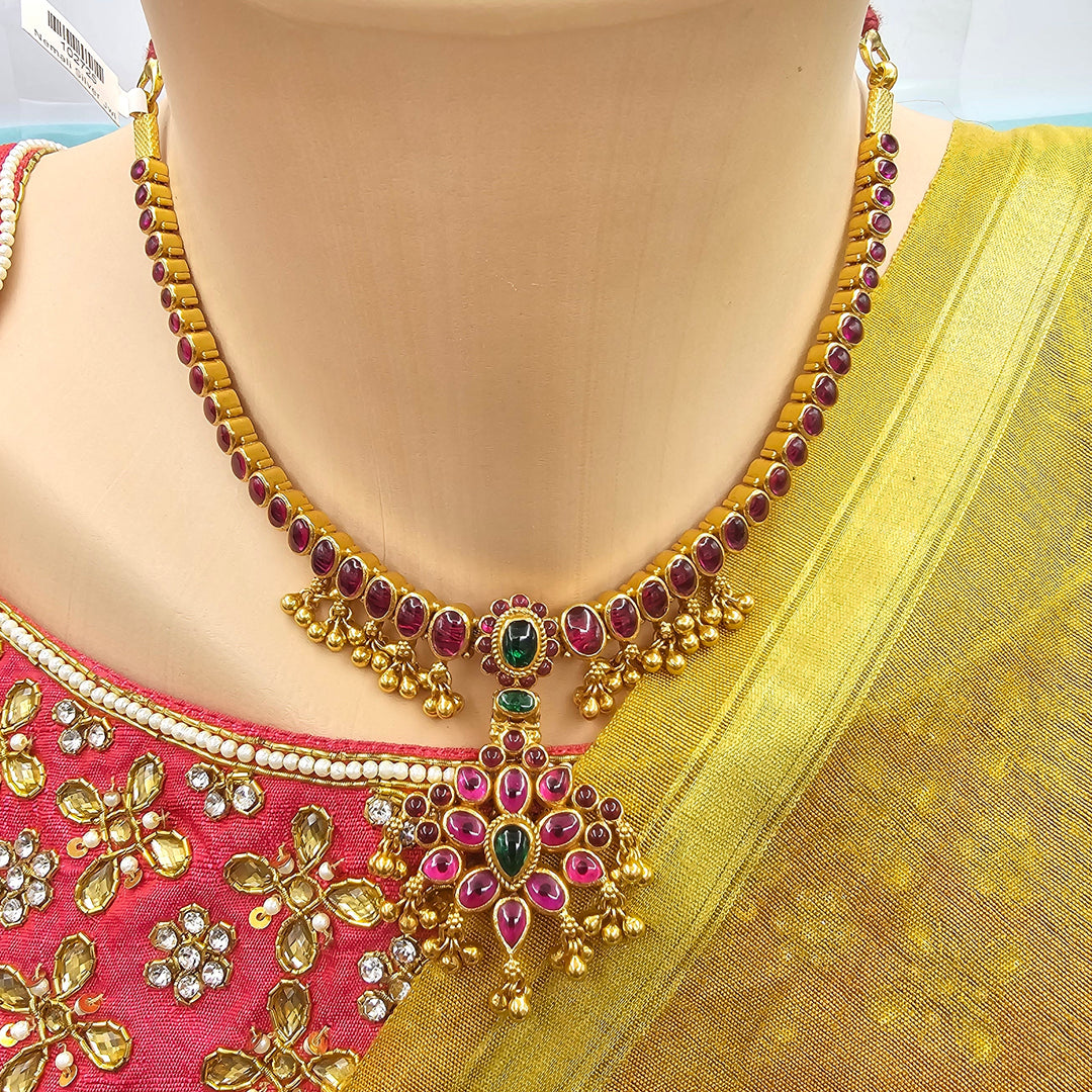 Pink Short Necklace