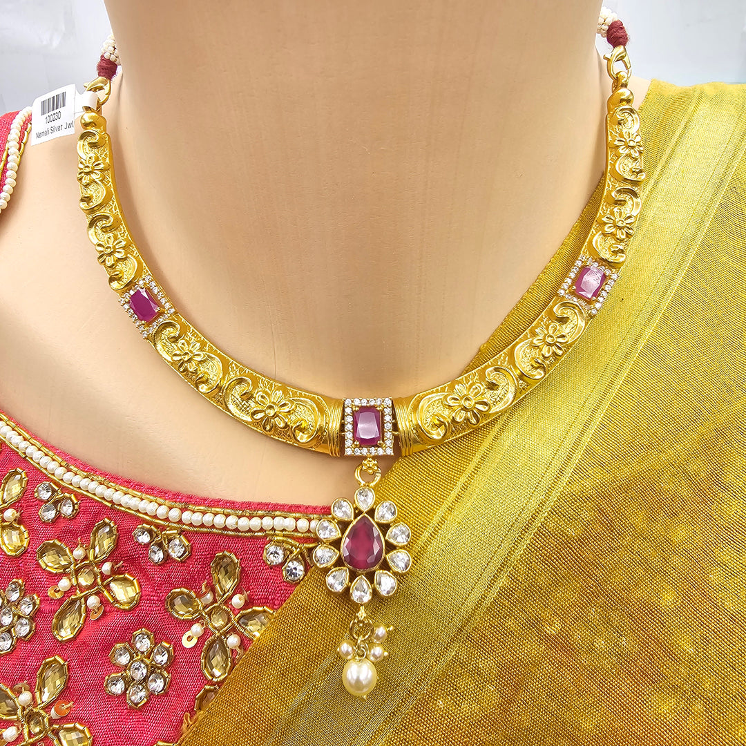 Pink Nakshi kantey