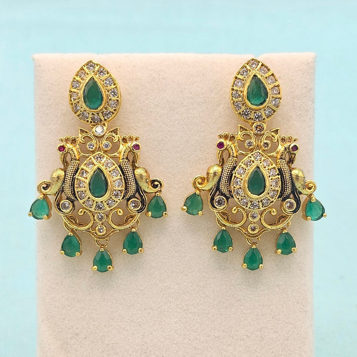 Emerald Earrings
