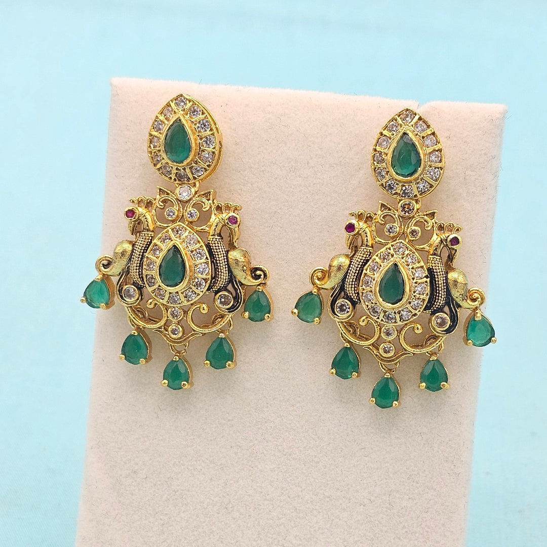 Emerald Earrings