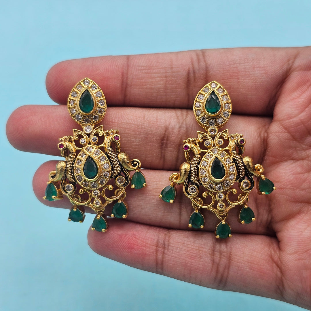 Emerald Earrings
