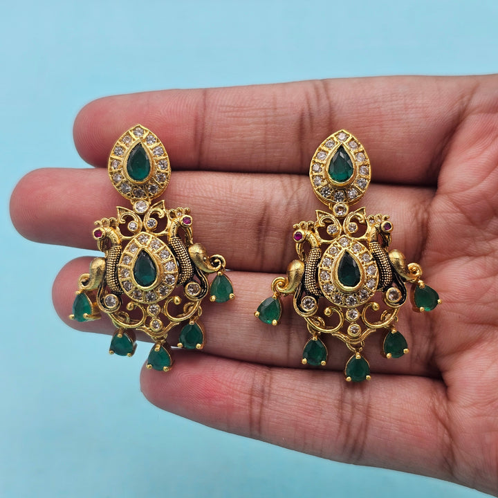 Emerald Earrings
