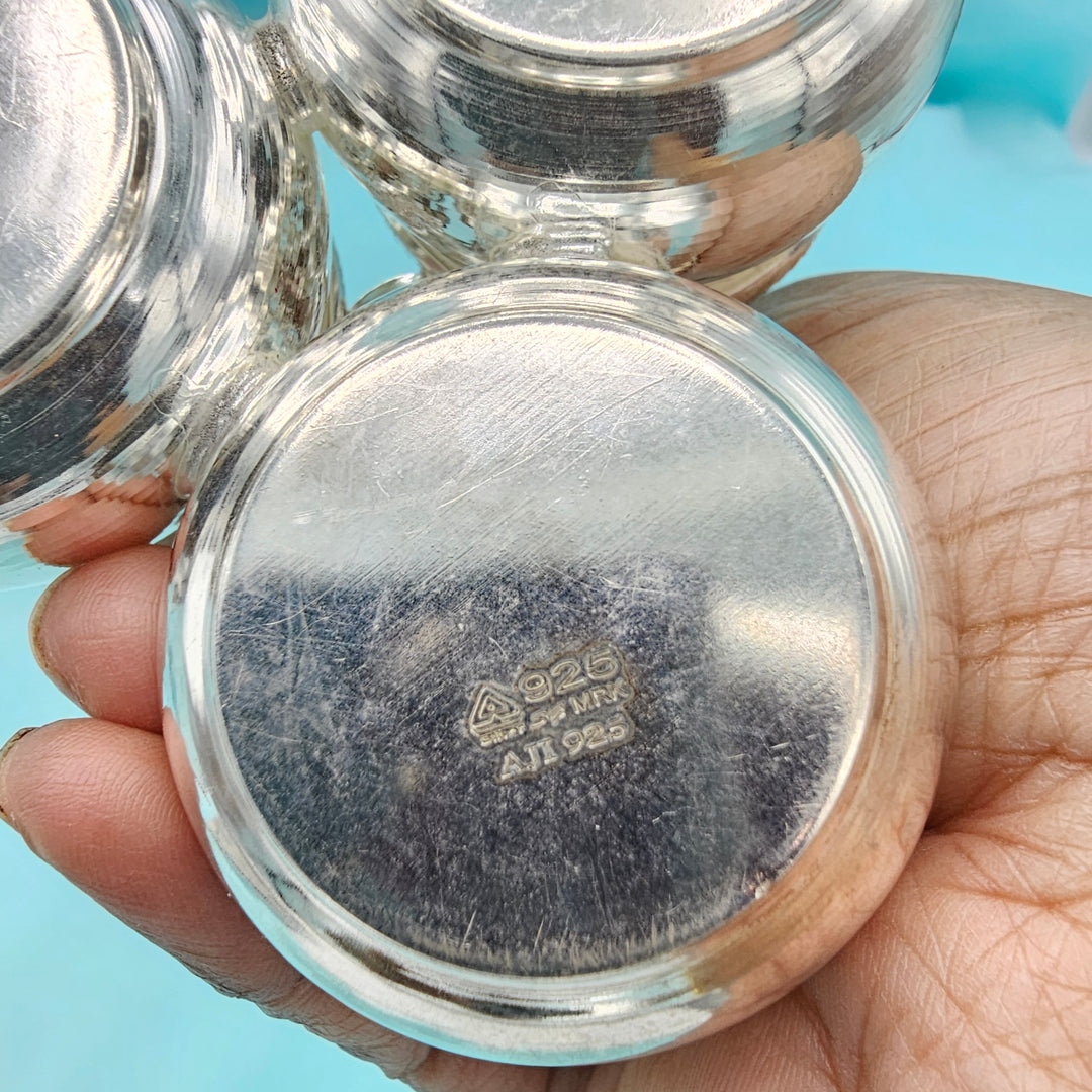3 Cup Plain Kumkum holder